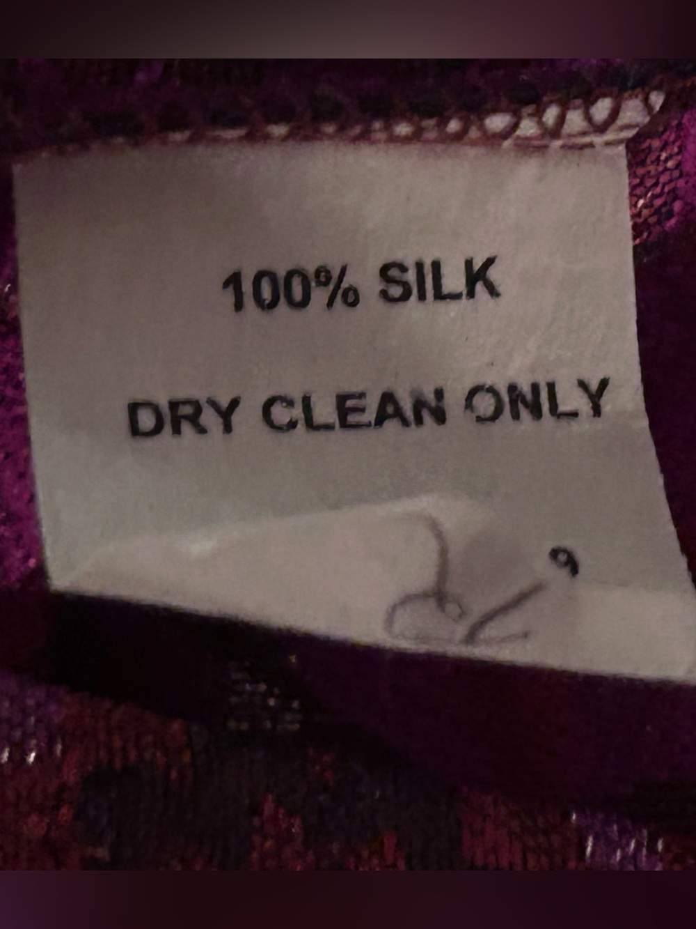 100% Silk CONNIE ROBERSON Jacket Tapestry Brocade Small Burgundy Designer - Picture 15 of 15